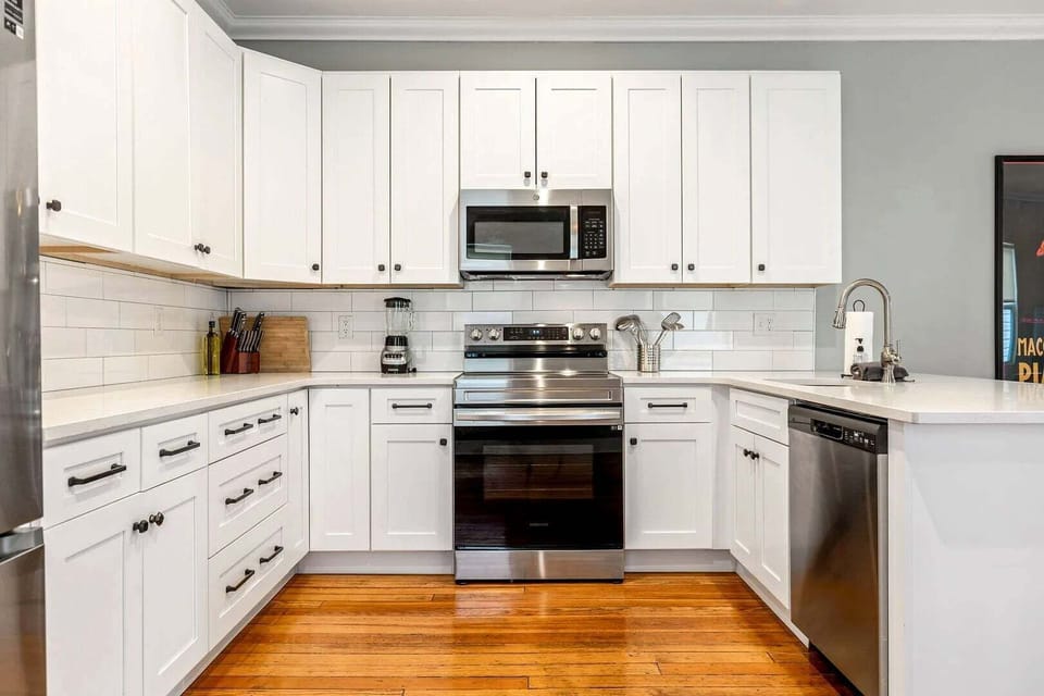 Kitchen and Living Room