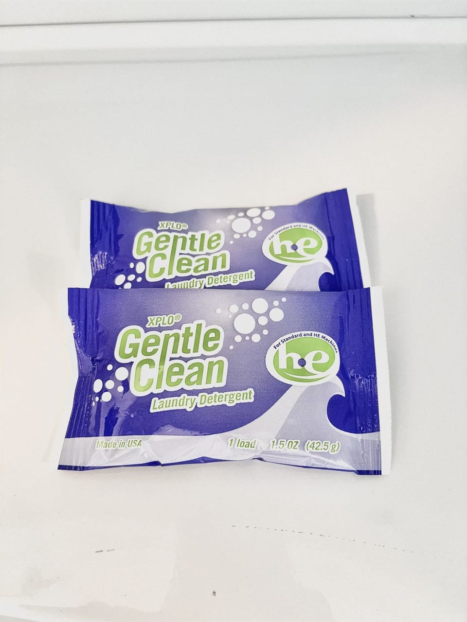 Starter laundry detergent included