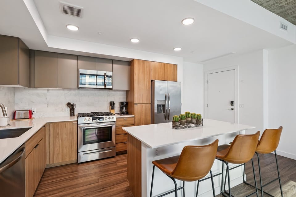 Fully equipped kitchen