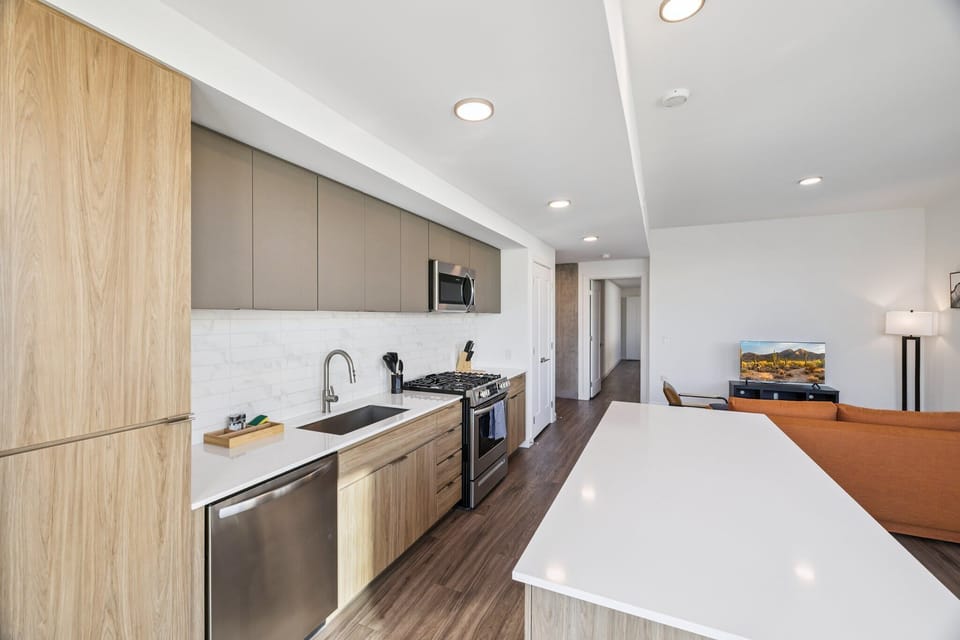 Fully equipped kitchen