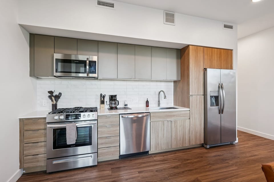 Fully equipped kitchen