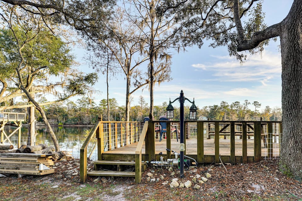 Private Dock | Outdoor Seating