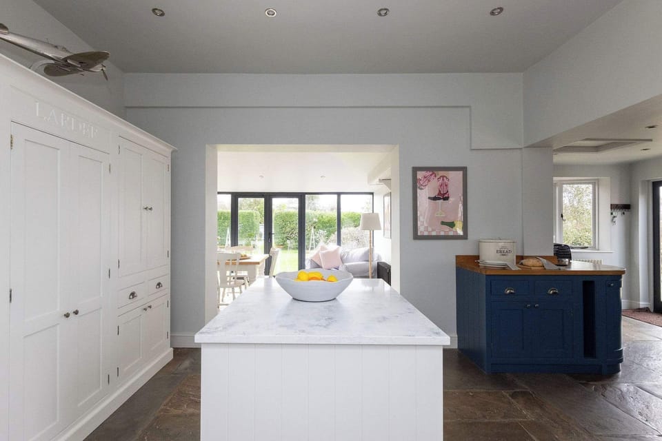 Spacious kitchen designed for easy gatherings and shared meals.