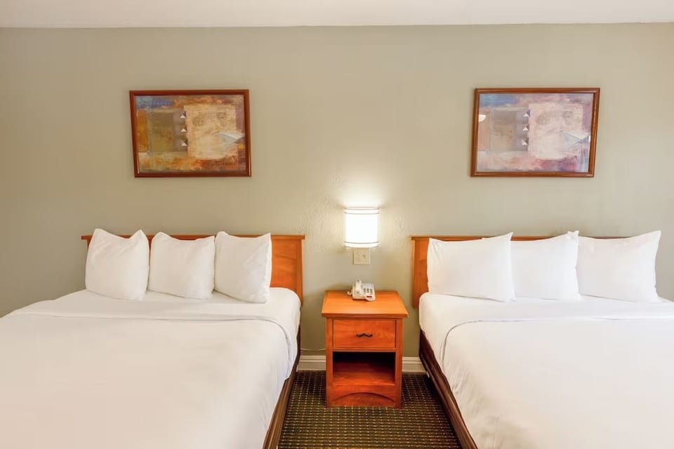 Bedroom. Interior and views may vary based on location and availability