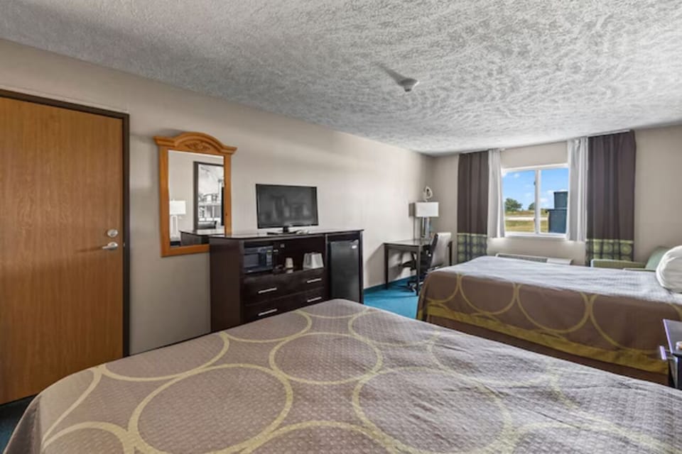 Bedroom. Interior and views may vary based on location and availability
