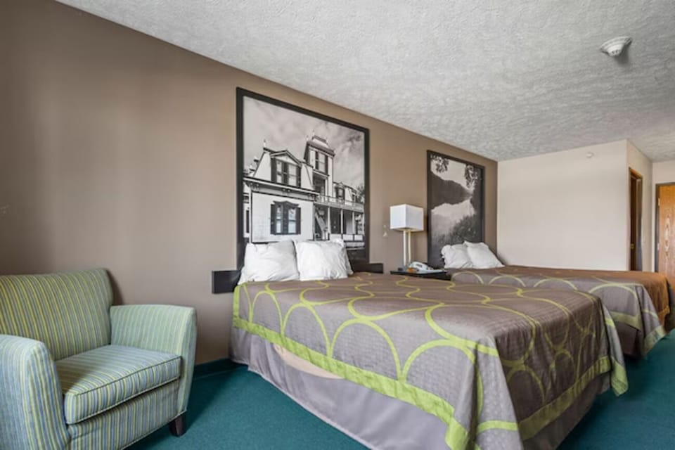 Bedroom. Interior and views may vary based on location and availability