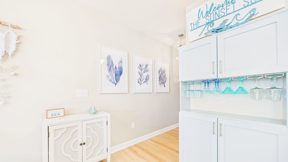 Stylish pieces around the home + mini bar