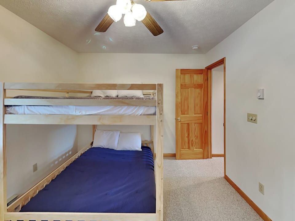 Third Bedroom - Full Bunks & Foosball Table - First Floor