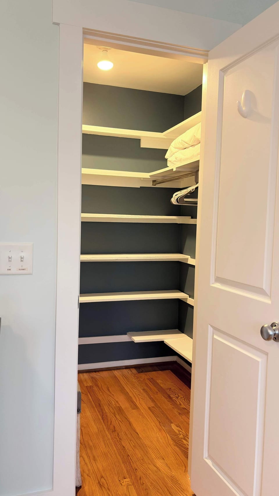 Primary Walk-In Closet