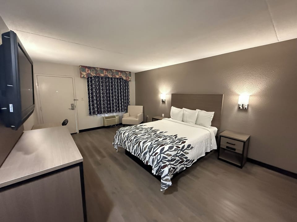 Relax after exploring with a spacious layout and plush pillows.