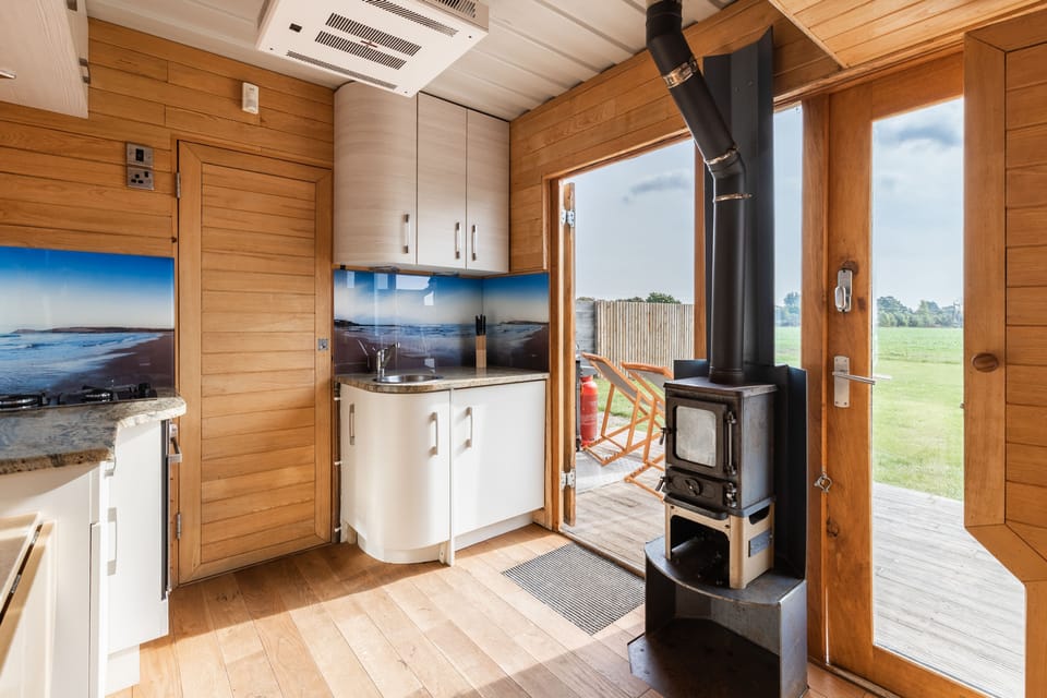 Open-plan living area