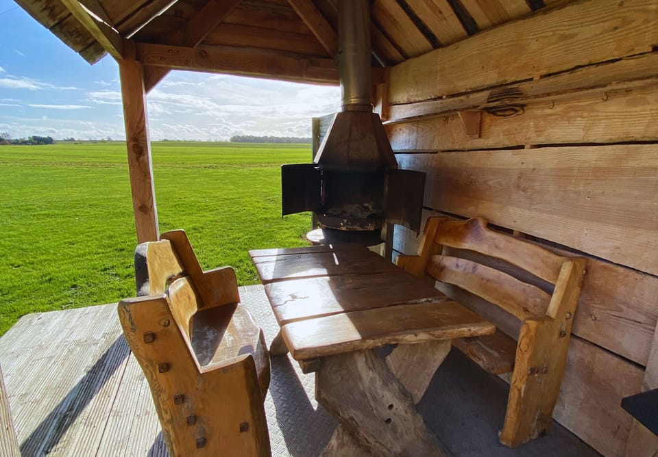 Outdoor furniture and BBQ