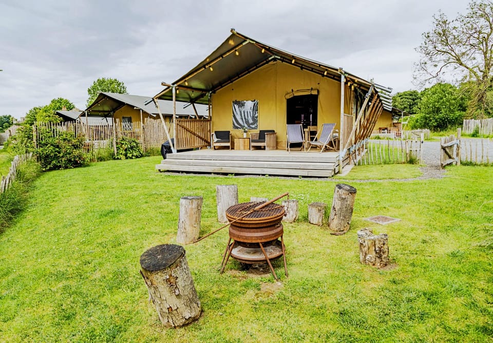 Dog friendly glamping in Yorkshire, sleeps up to eight people