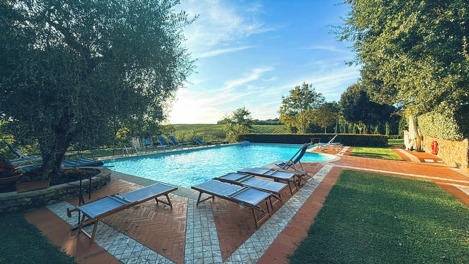 Pool & Chaise Loungers. 