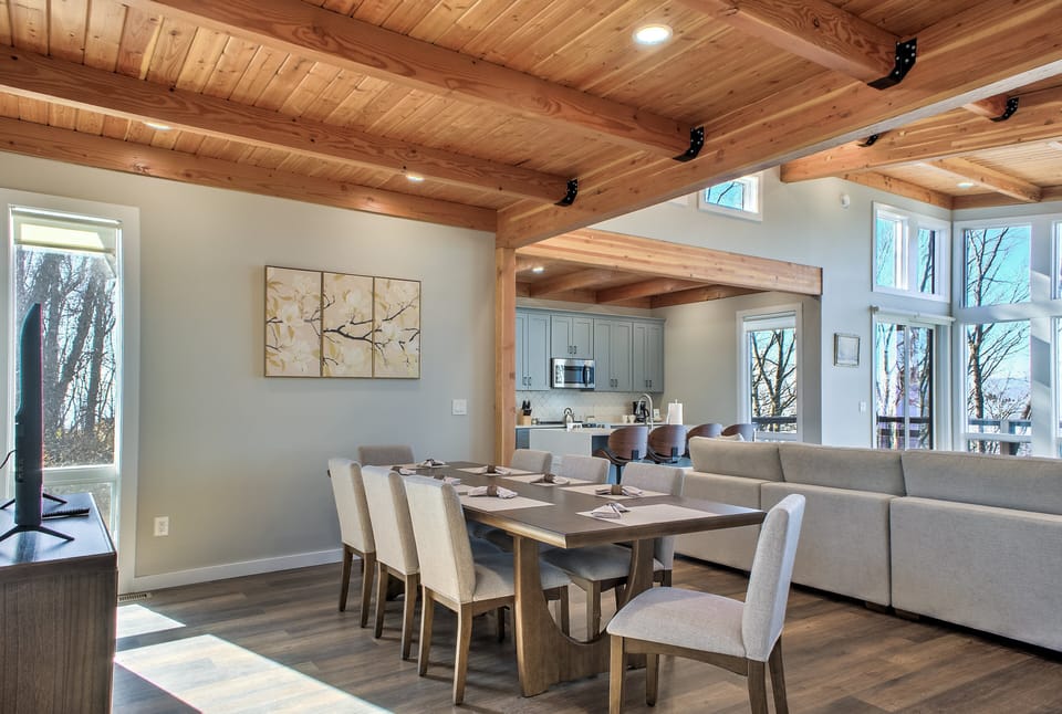 Dining Area with Table for 8