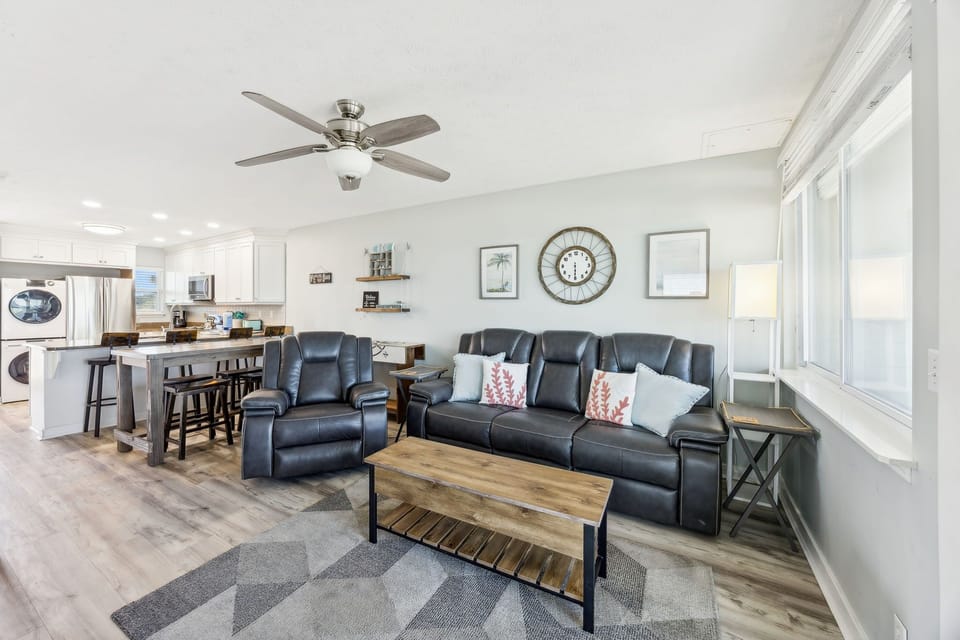 Comfortable seating in the living room