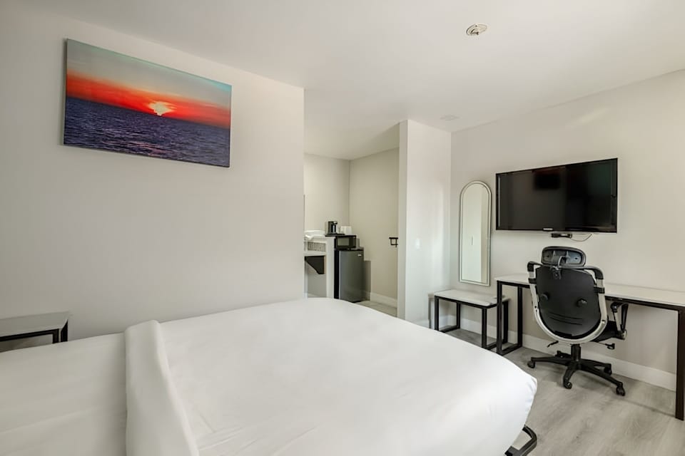 Bedroom. Interior and views may vary based on location and availability.