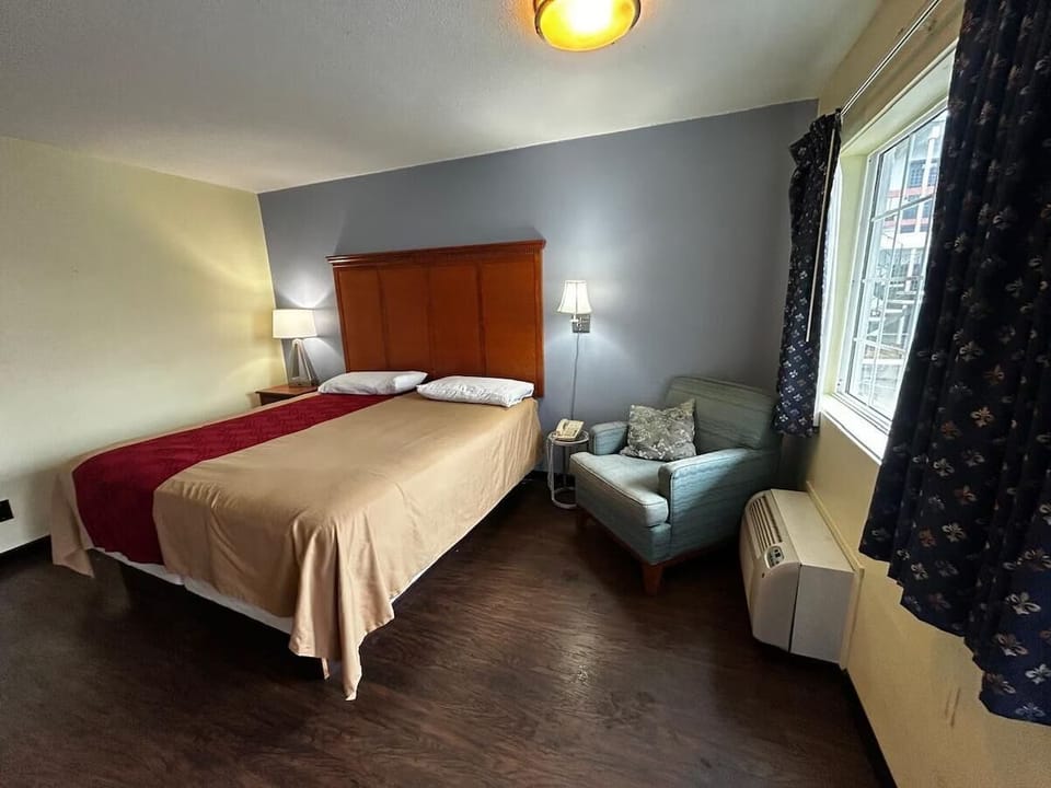 Bedroom. Interior and views may vary based on location and availability