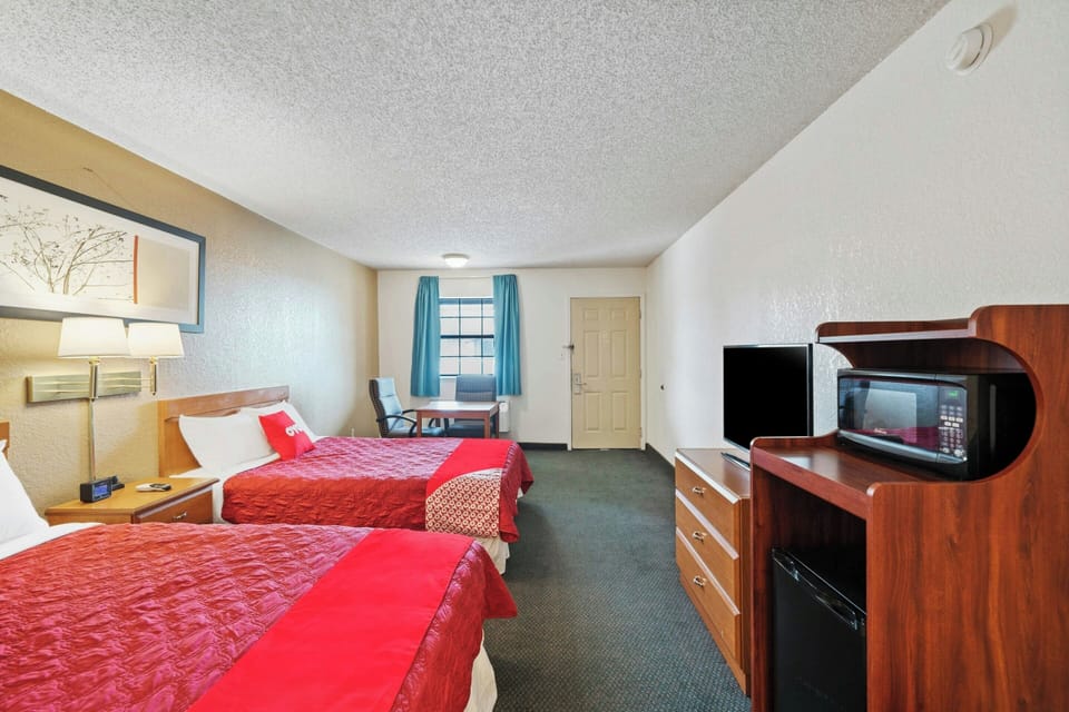 Bedroom. Interior and views may vary based on location and availability