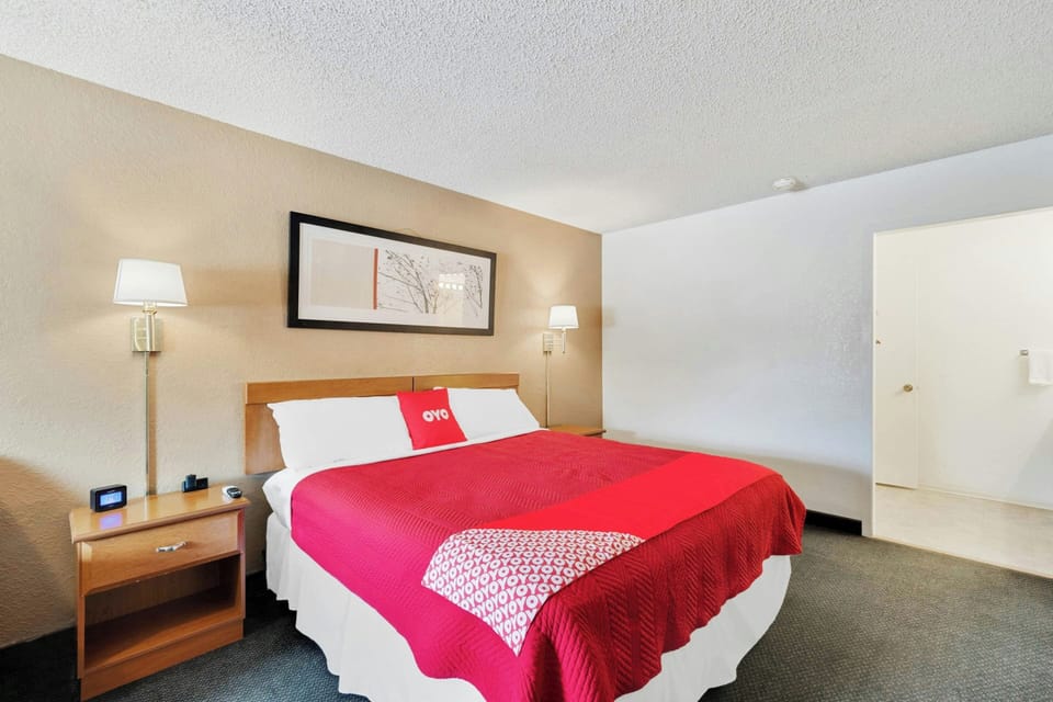 Bedroom. Interior and views may vary based on location and availability