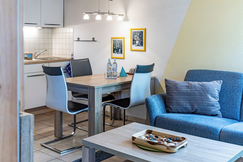Modern Kitchen Corner with Dining Table