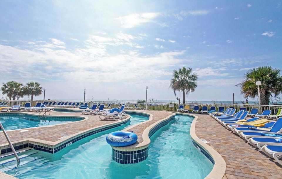 The lazy river is a fan favor for both adults and children