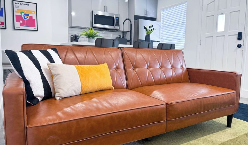 Kick back after a long day and settle into a living room made for unwinding and feeling at home.