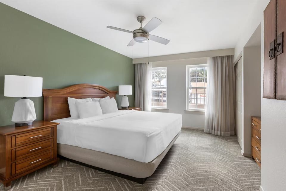 Bedroom. Interior and views may vary based on location and availability