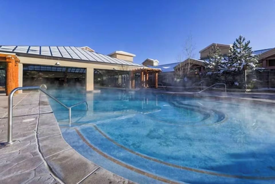 Outside view of main pool