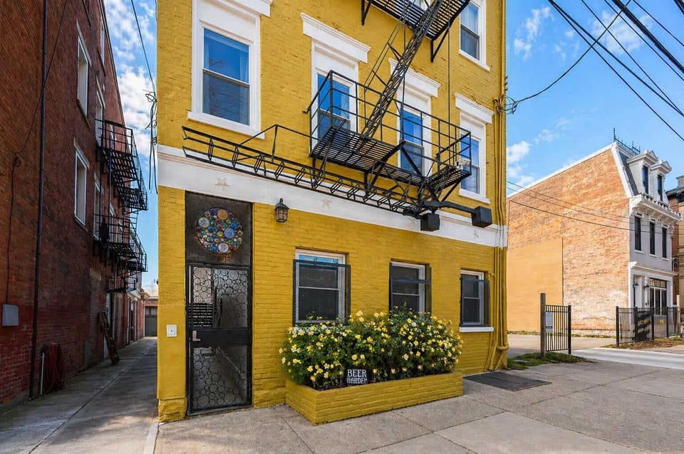 Historic Yellow Brick building in OTR — steps from Findlay Market