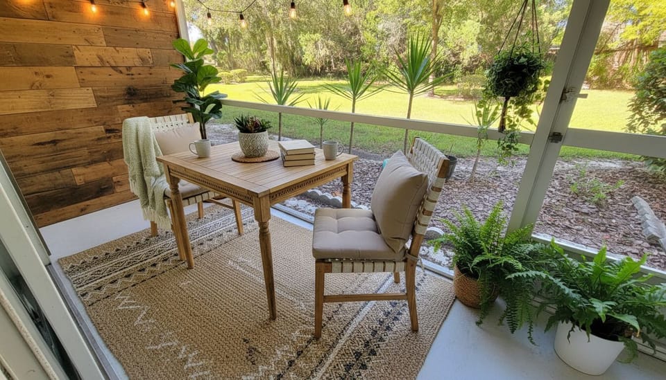 Outdoor dining