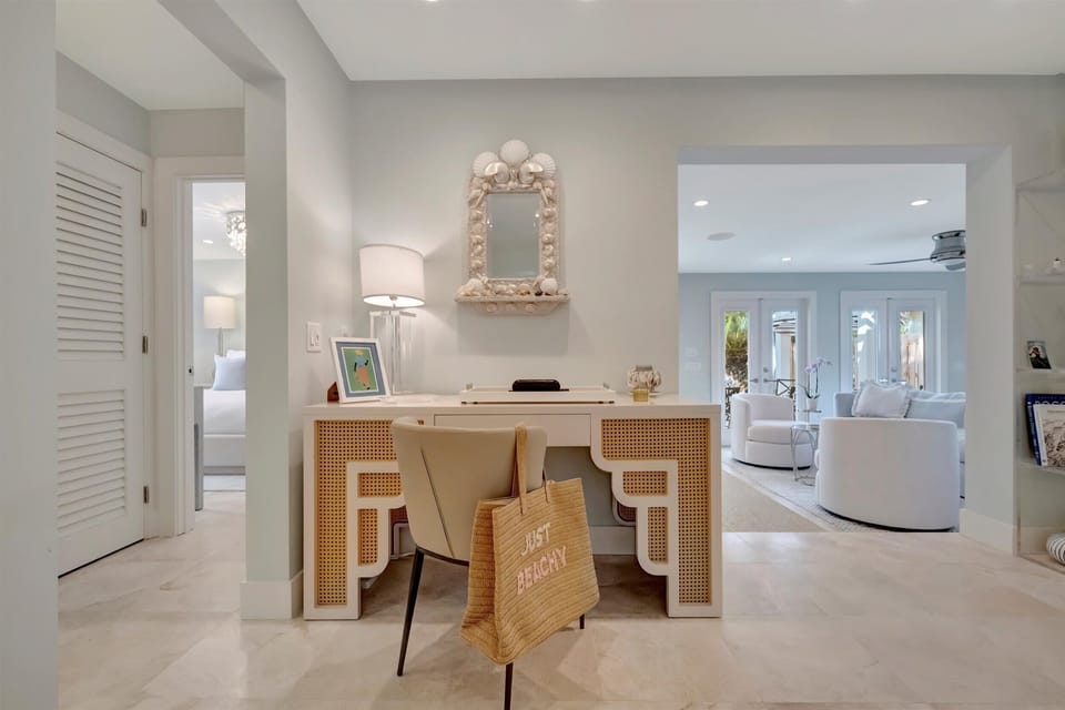 Thoughtfully designed interiors with coastal accents