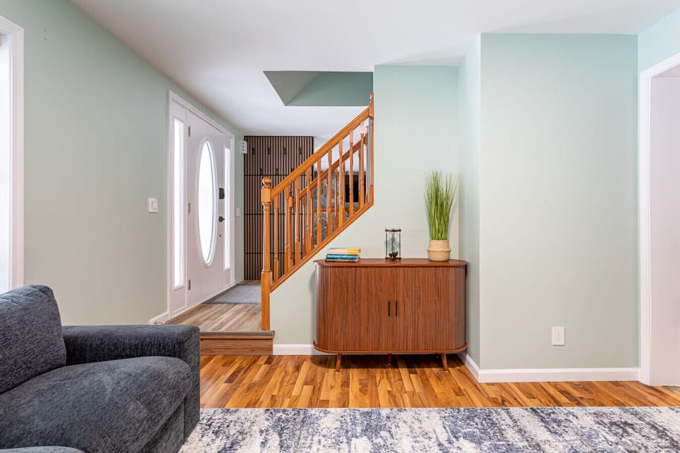 Welcoming entryway with open layout and easy access to main living spaces.