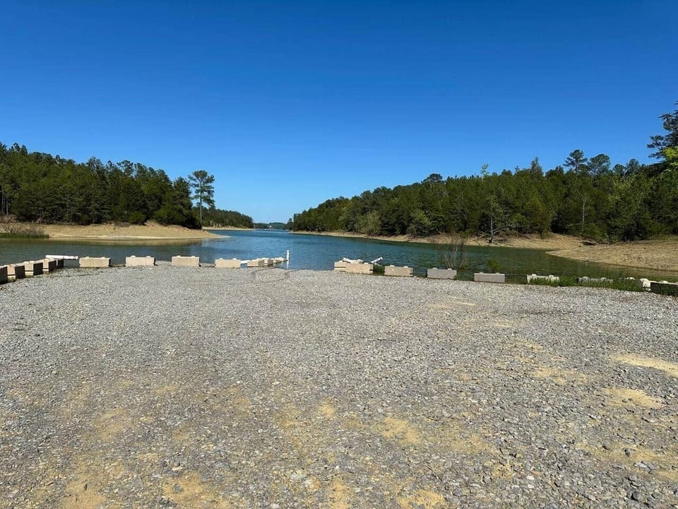 Boat ramp .8 miles away. Open to the public. May through October. 