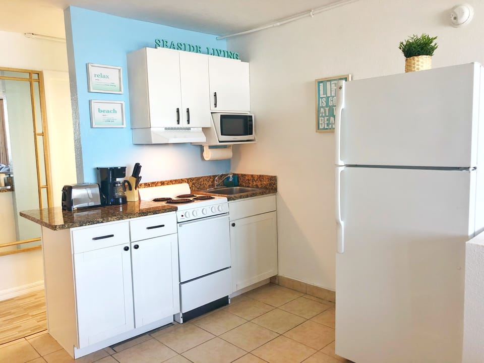 Your cozy kitchen awaits with all the essentials.