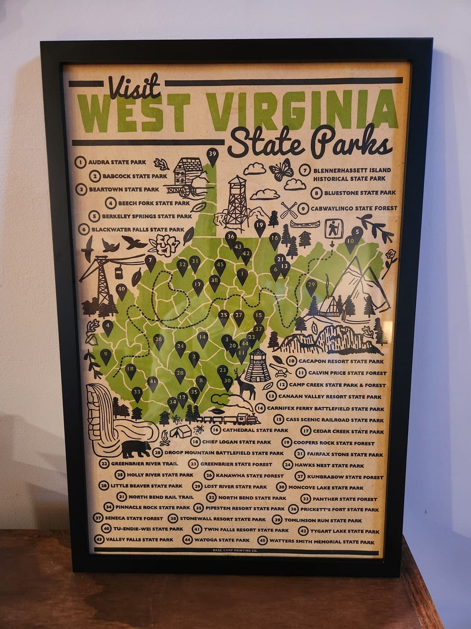 Beyond the National Park, you are within 20-30 min of 4 AMAZING state parks!  