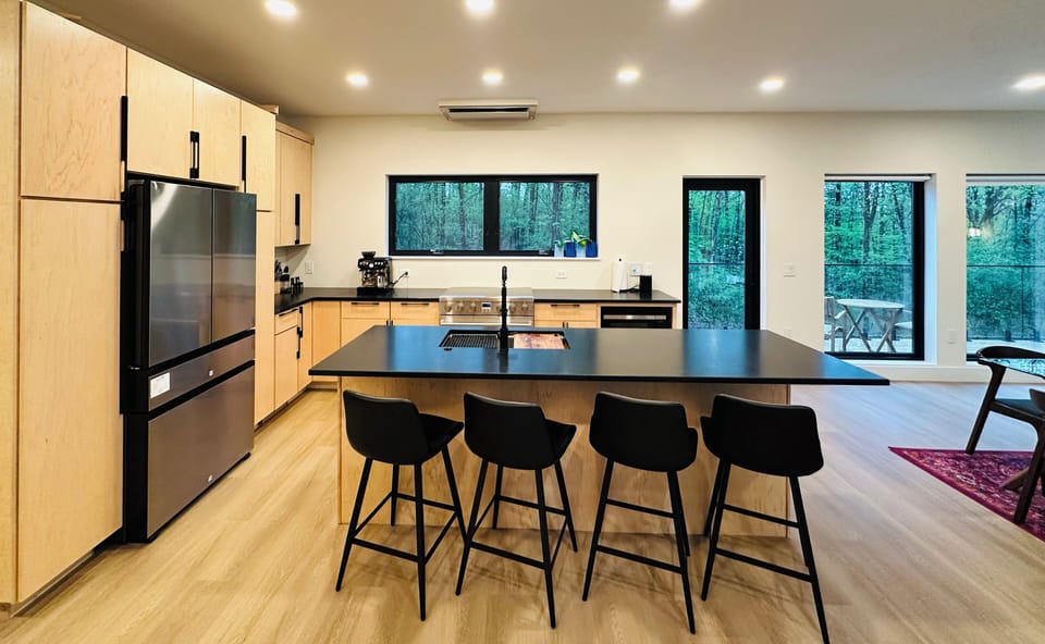 The main level Kitchen