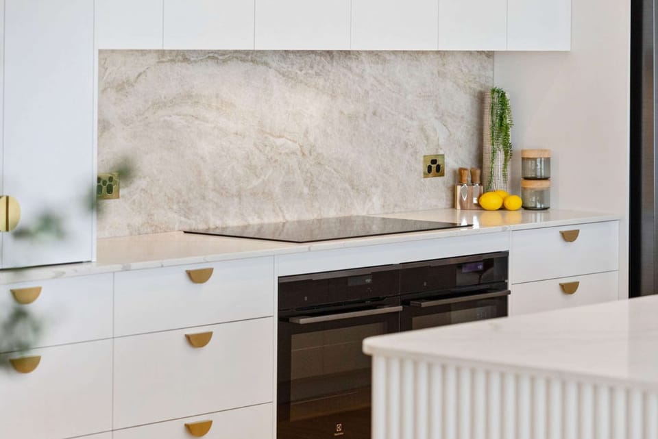 The home has stunning, luxury finishes throughout