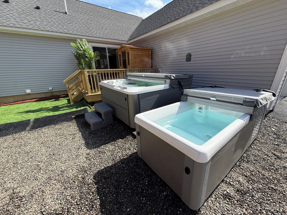 Professional Cold plunge open for the season- your very own contrast there