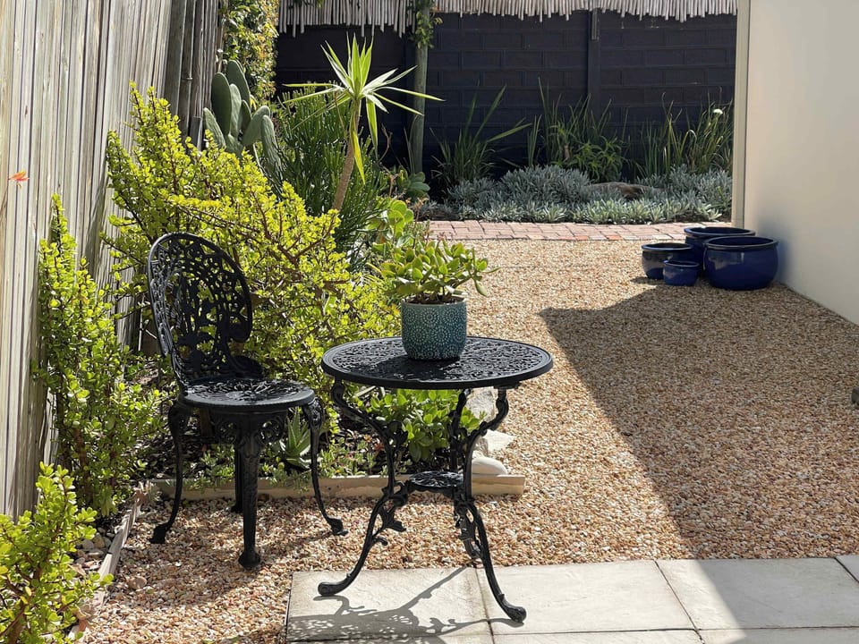 Back private garden for your exclusive use