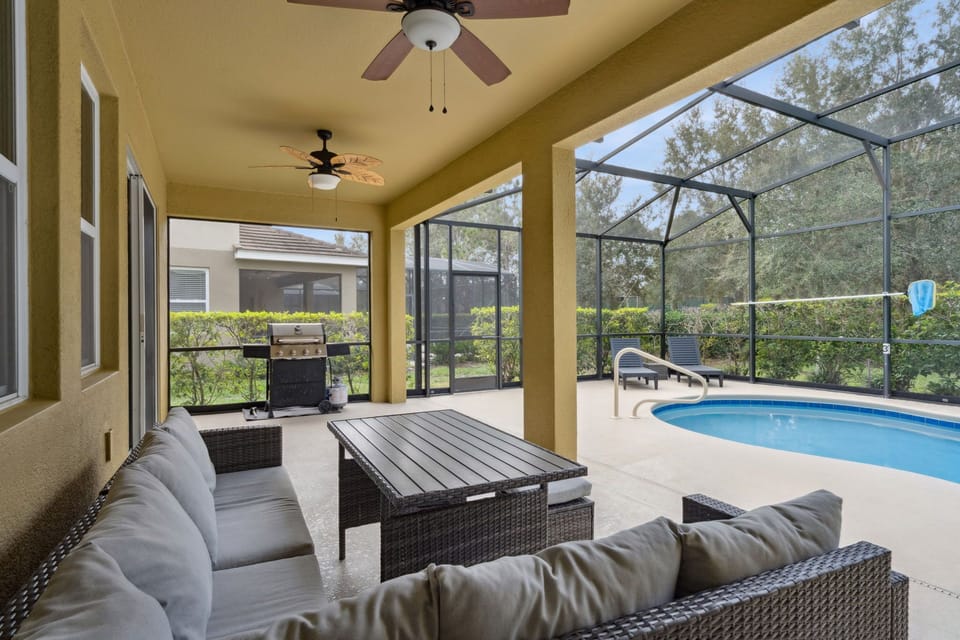 outdoor seating area