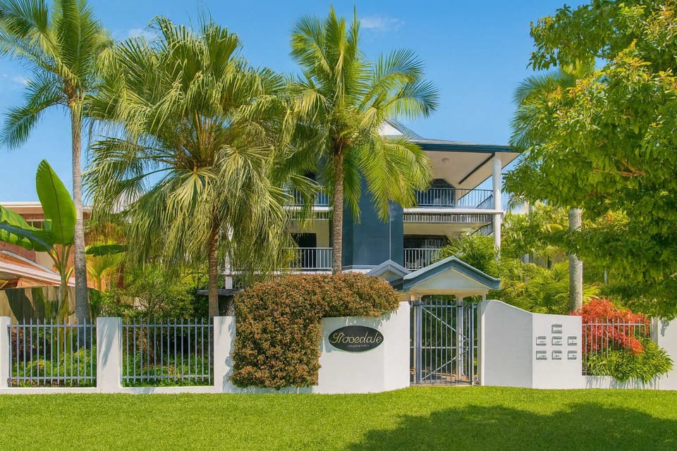 Resort-Style Tropical Apartment Exterior in North Ward Townsville