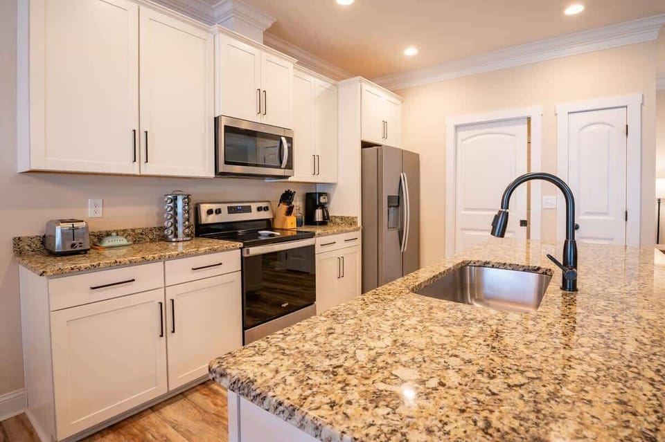 Kitchen with Granite Countertops