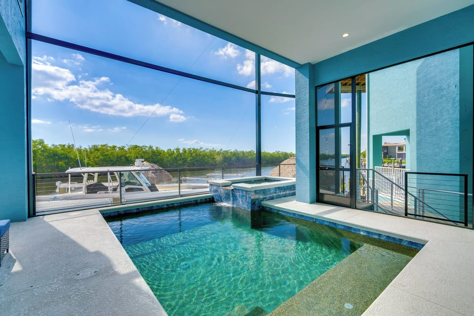 Cape Coral Vacation Rental | 4BR | 5.5BA | 4,000 Sq Ft | Stairs Required