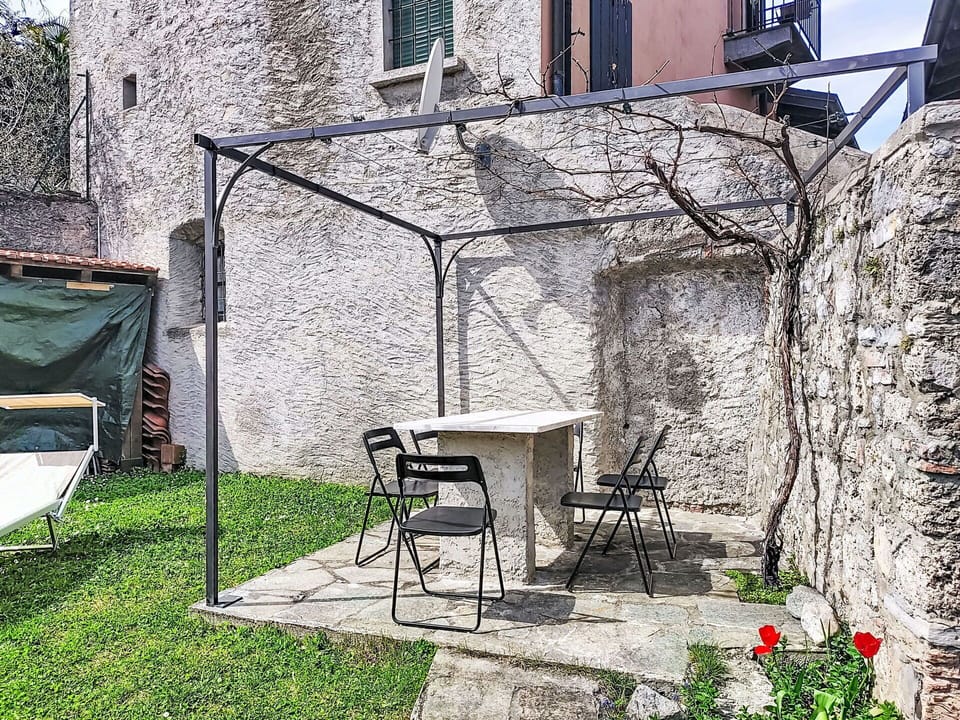Furniture, Iron, Shade, Metal, Outdoor Furniture, Outdoor Table, Chair, Outdoor Structure, Concrete, Backyard