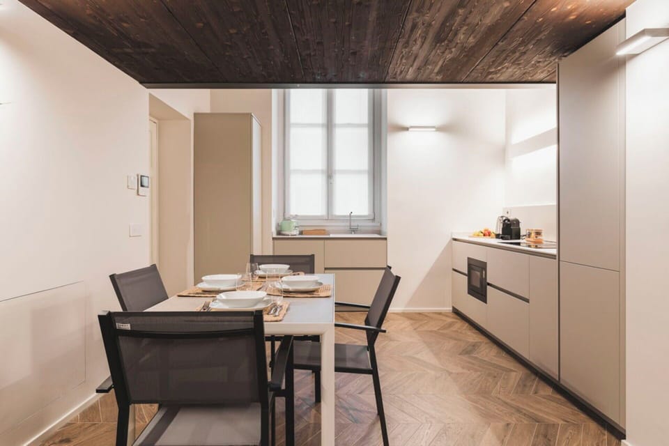 Kitchen, Living Room