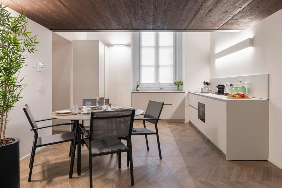Kitchen, Living Room