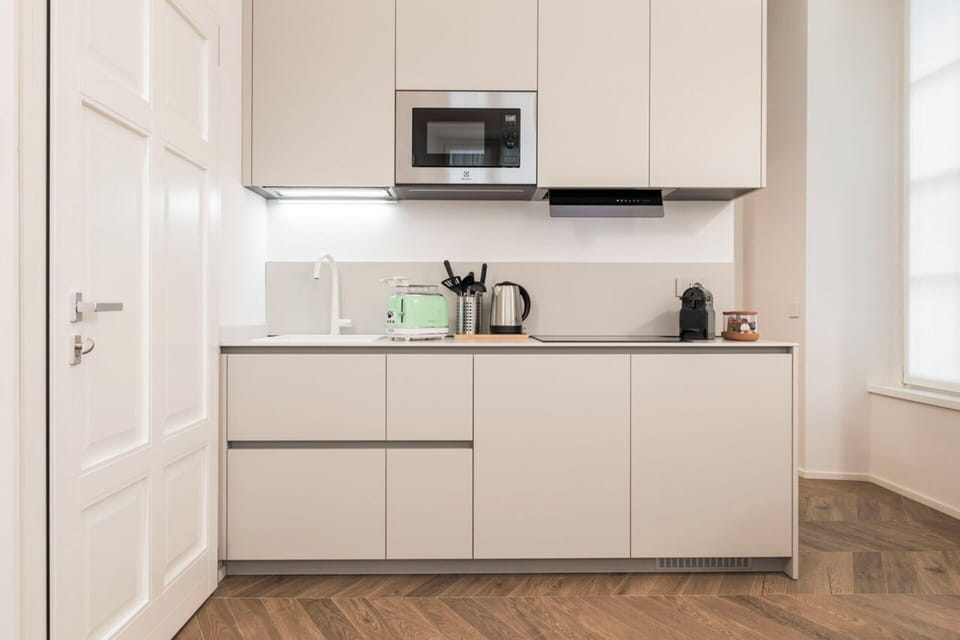 Kitchen, Living Room