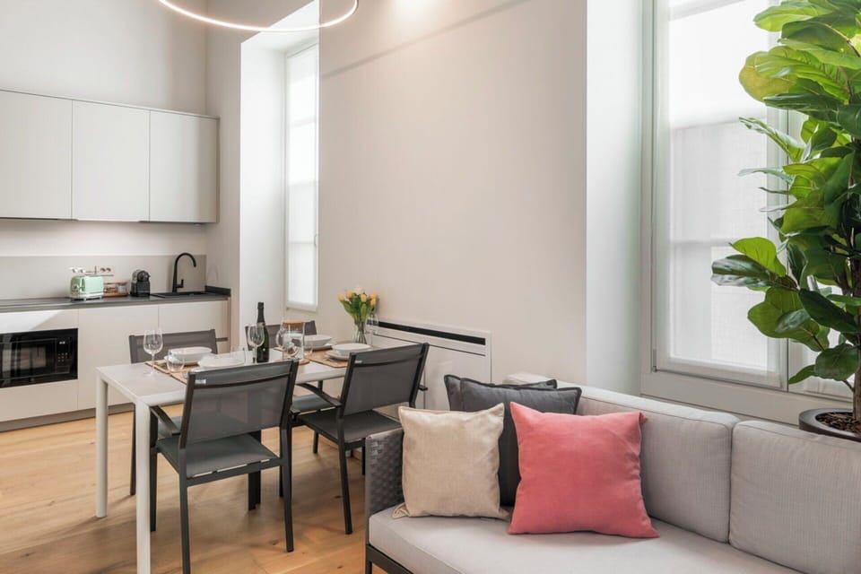 Kitchen, Living Room