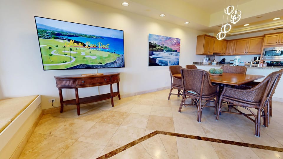 Large HDTV in the living room